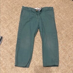 Green chino Pants by Petite Lucete Paris size 2T